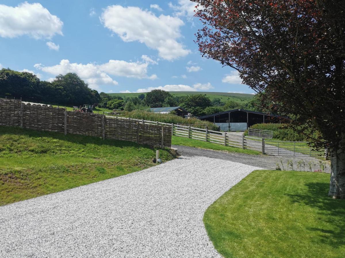 Elvan Farm Shepherd'S Hut Villa Exeter Exterior foto