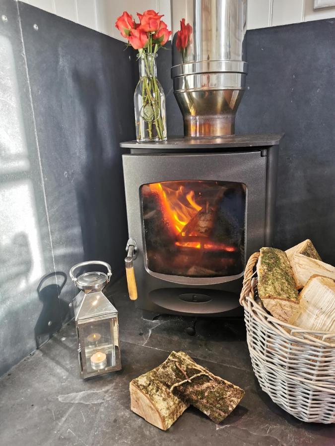 Elvan Farm Shepherd'S Hut Villa Exeter Exterior foto