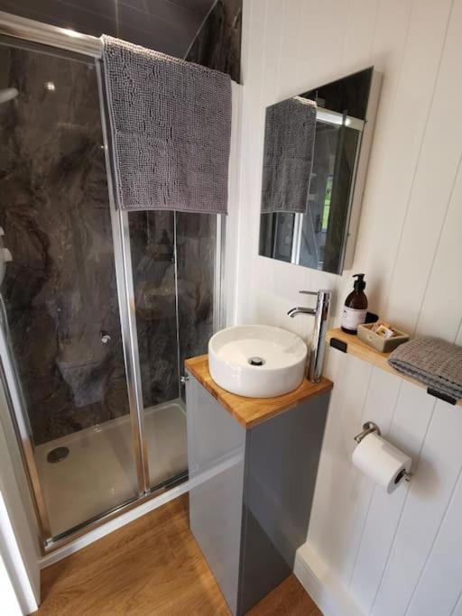 Elvan Farm Shepherd'S Hut Villa Exeter Exterior foto